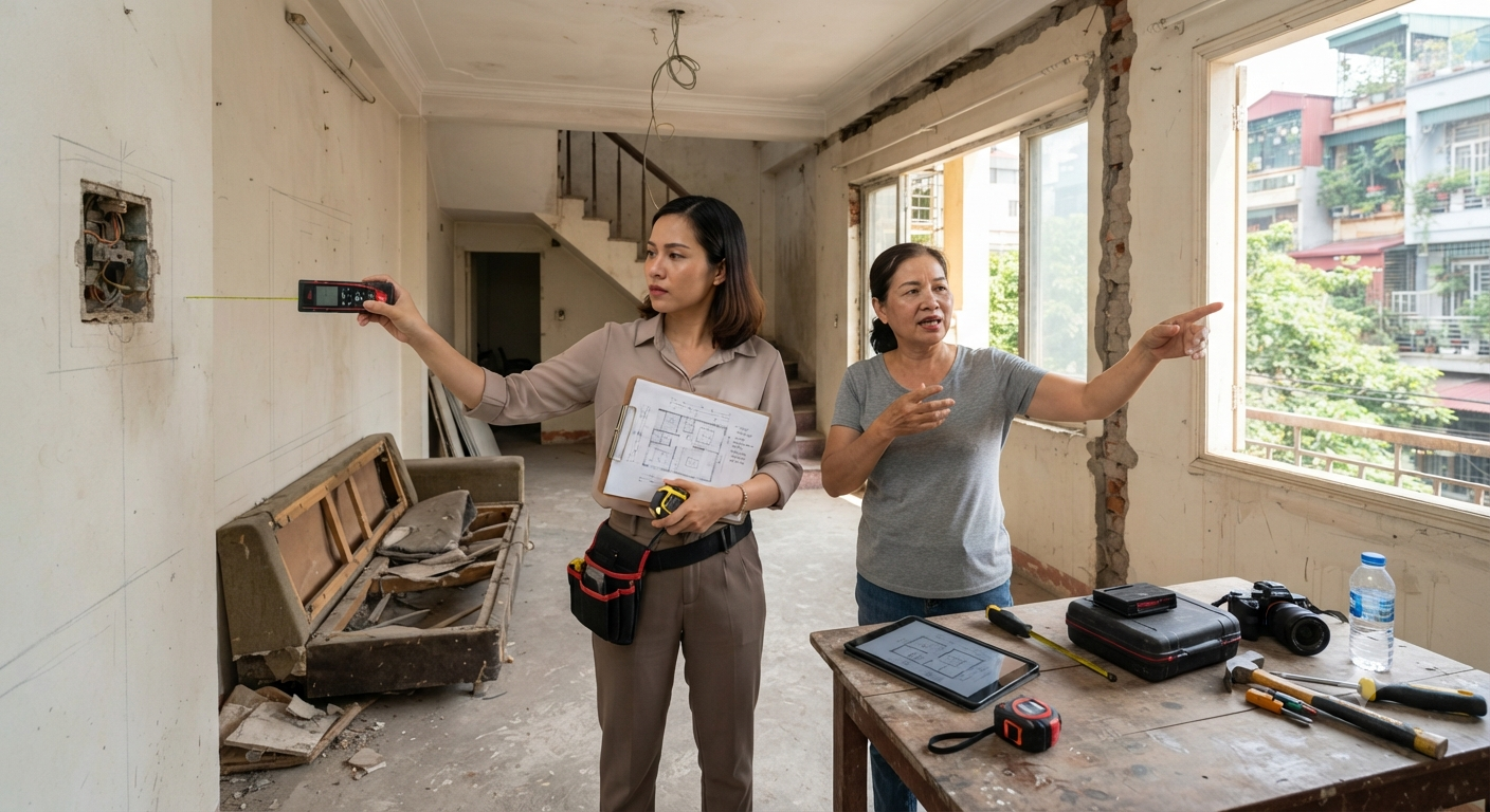 Bước 1: Khảo Sát Hiện Trạng và Nhu Cầu Sử Dụng